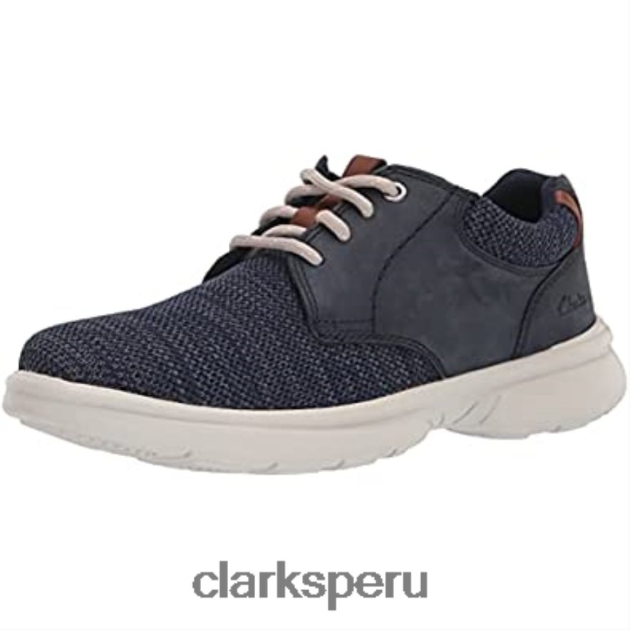 Zapatillas clarks bradley lane para hombre de punto azul marino hombres Clarks 40N4LX2274 punto azul marino