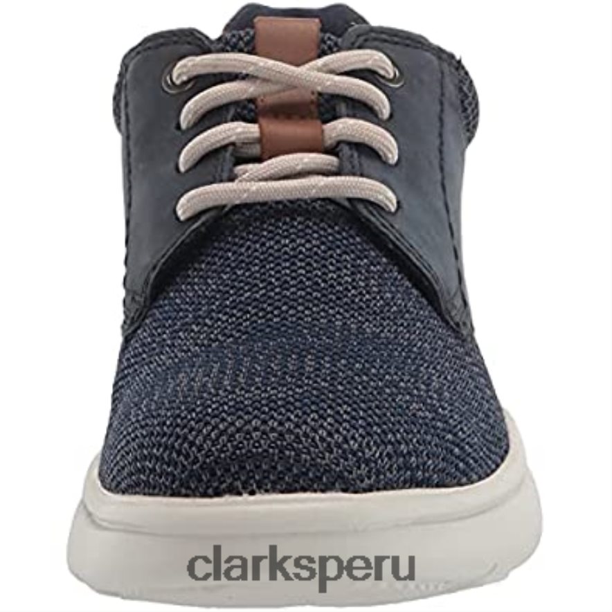 Zapatillas clarks bradley lane para hombre de punto azul marino hombres Clarks 40N4LX2274 punto azul marino