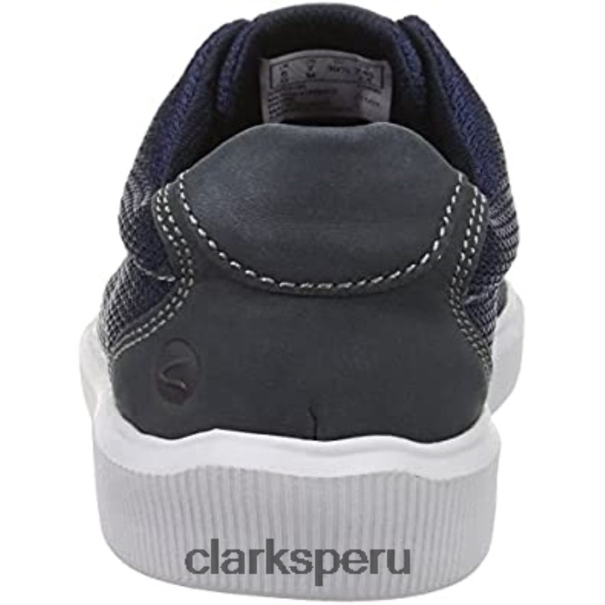 Zapatillas clarks cambro bajas para hombre azul marino textil hombres Clarks 40N4LX1714 textil azul marino