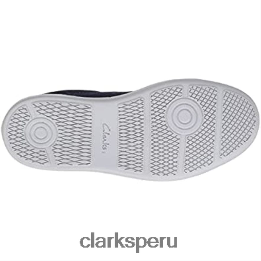 Zapatillas clarks cambro bajas para hombre azul marino textil hombres Clarks 40N4LX1714 textil azul marino