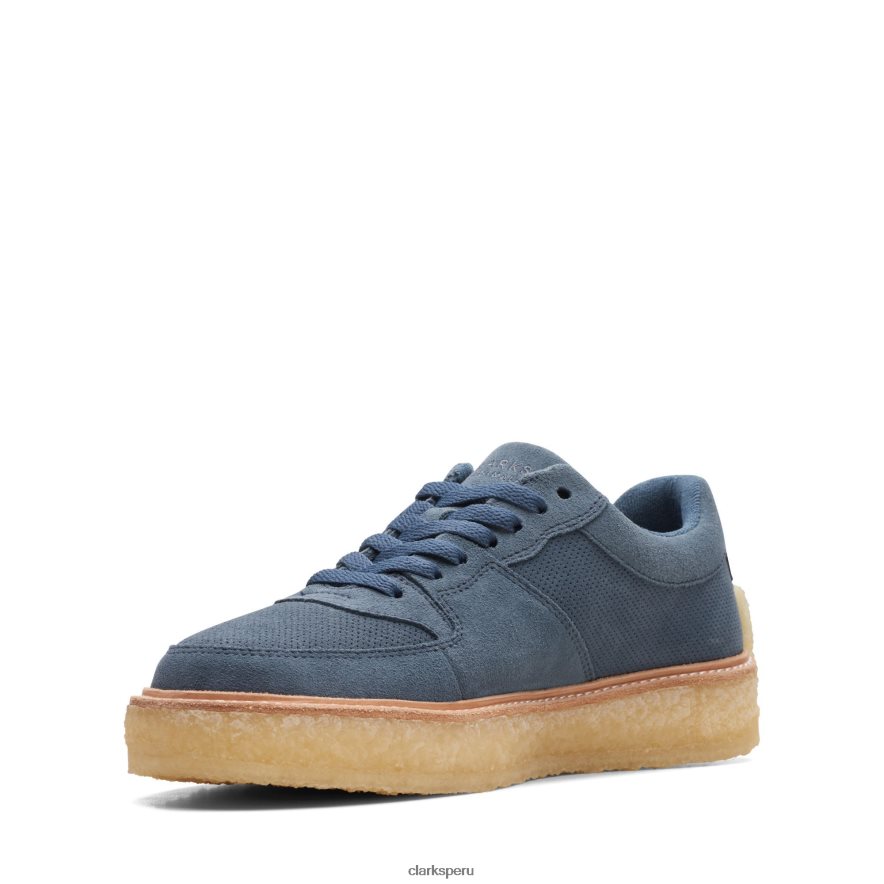 clarks ante azul sandford hombres Clarks 40N4LX3625 gamuza azul