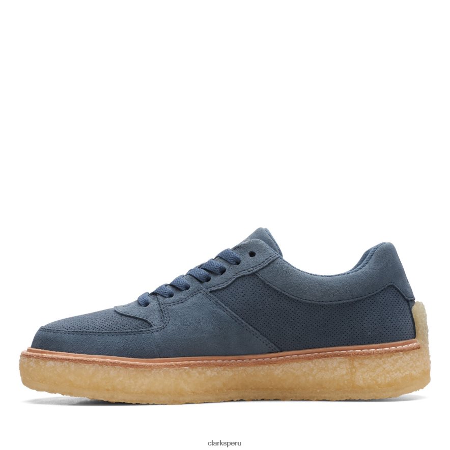 clarks ante azul sandford hombres Clarks 40N4LX3625 gamuza azul