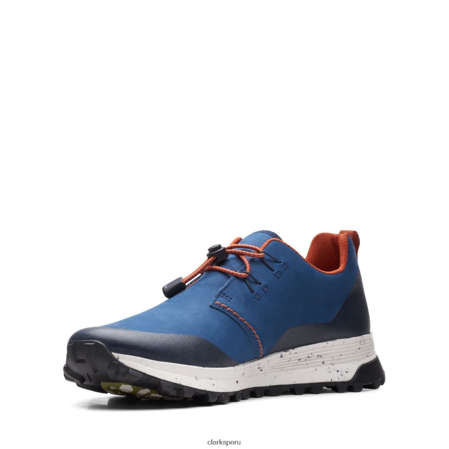 clarks combi atl trek khan azul hombres Clarks 40N4LX3737 combinación azul