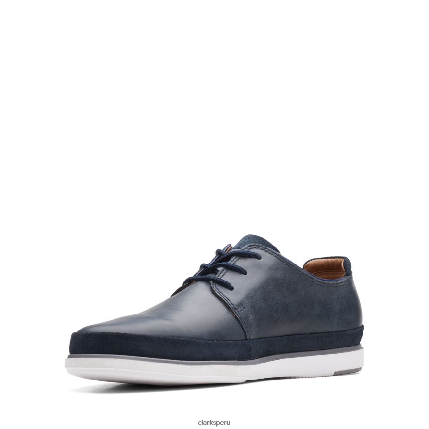clarks encaje bratton azul marino hombres Clarks 40N4LX3673 Armada