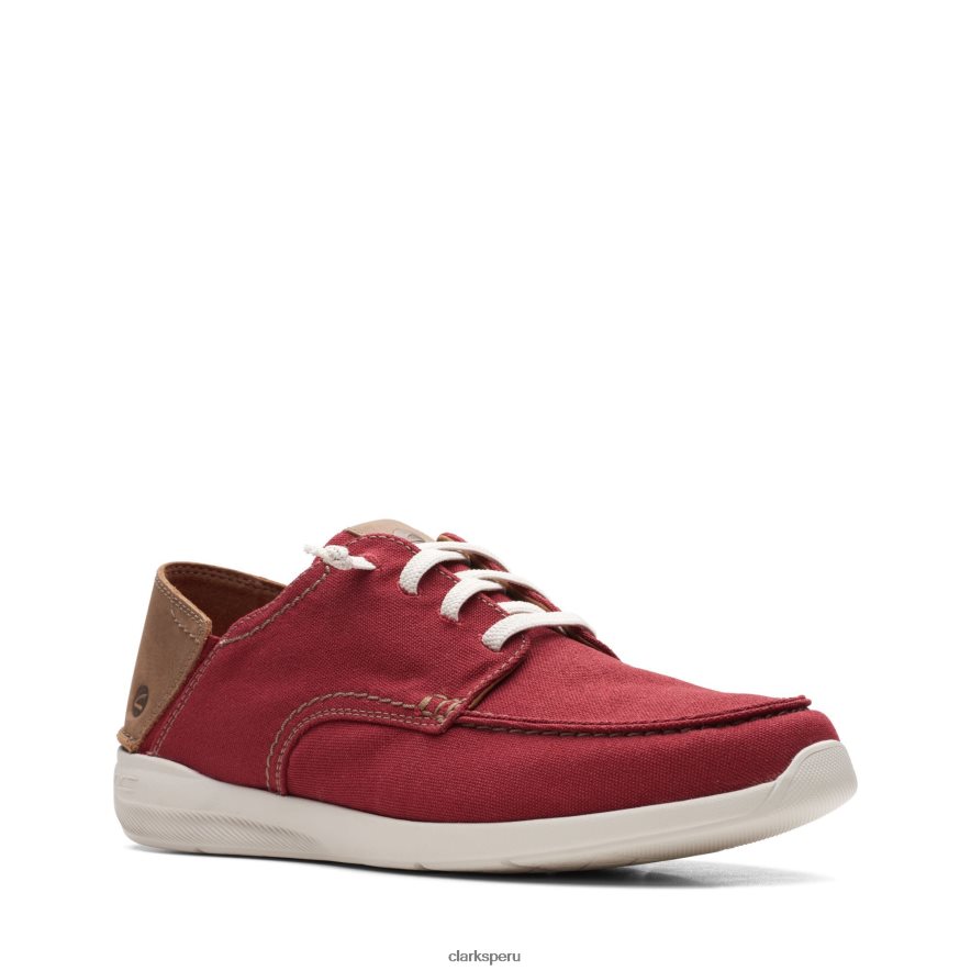 clarks gorwlace rojo ladrillo hombres Clarks 40N4LX3724 rojo ladrillo