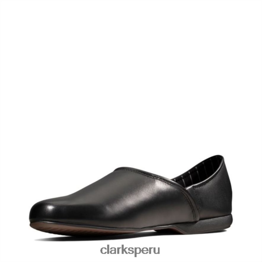 cuero negro clarks harston e lite cuero negro hombres Clarks 40N4LX5507 cuero negro