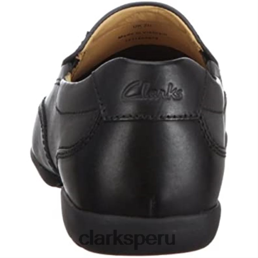 pantuflas bajas reclinables gratis para hombre clarks negro hombres Clarks 40N4LX1255 cuero negro
