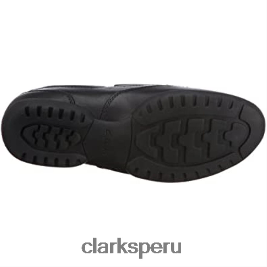 pantuflas bajas reclinables gratis para hombre clarks negro hombres Clarks 40N4LX1255 cuero negro
