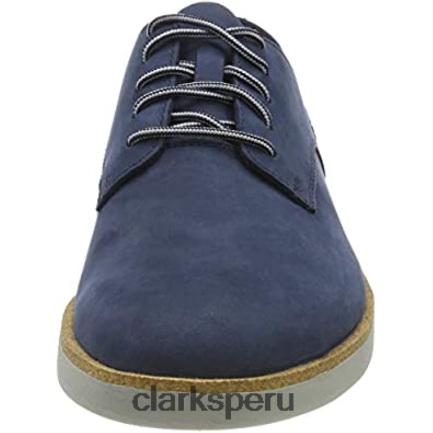 zapatilla de deporte de encaje banwell para hombre nubuck azul marino nubuck azul marino clarks hombres Clarks 40N4LX1190 nubuck azul marino nubuck azul marino