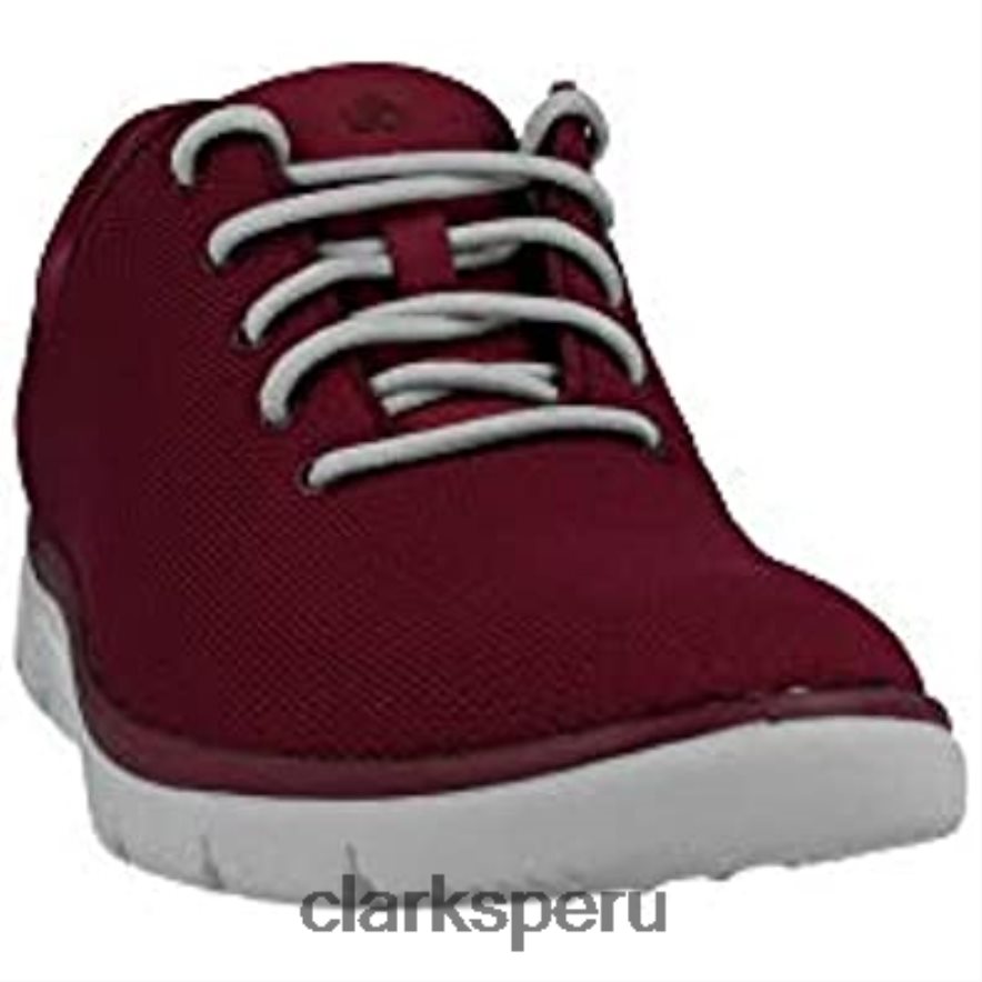 zapatillas clarks tunsil ace rojas para hombre hombres Clarks 40N4LX12 rojo