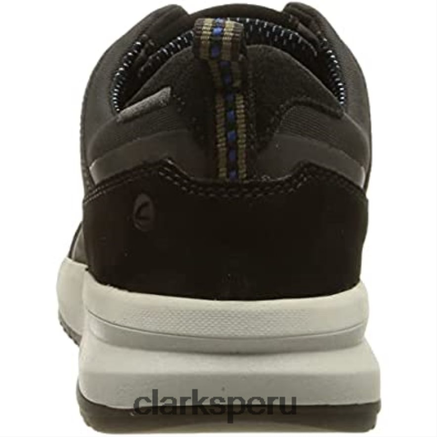 zapatillas de deporte de encaje Wellman para hombre clarks schwarz hombres Clarks 40N4LX1239 negro