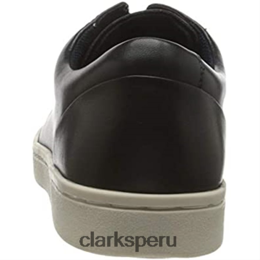 zapatillas kitna lo para hombre clarks cuero azul marino hombres Clarks 40N4LX2695 cuero azul marino