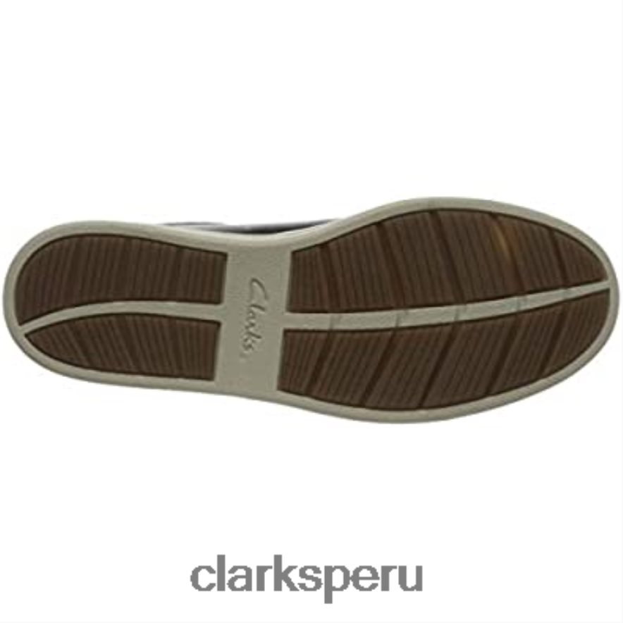 zapatillas kitna lo para hombre clarks cuero azul marino hombres Clarks 40N4LX2695 cuero azul marino
