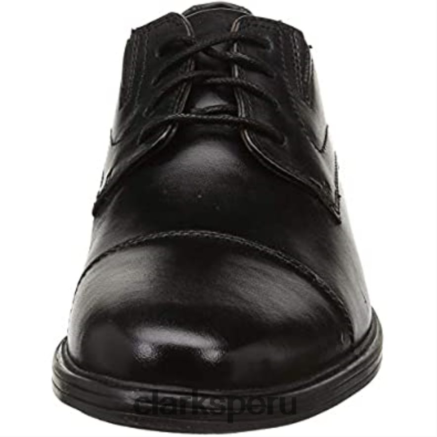 zapatillas whiddon cap para hombre clarks negras hombres Clarks 40N4LX2815 cuero negro