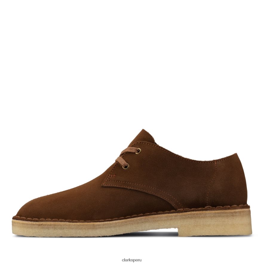 clarks de gamuza desert khan cola hombres Clarks 40N4LX3678 gamuza cola