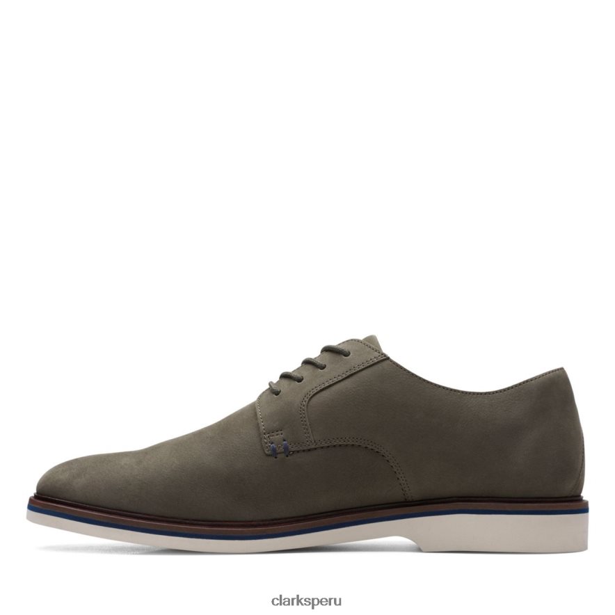 clarks malwood nubuck oliva liso hombres Clarks 40N4LX3710 nubuck oliva