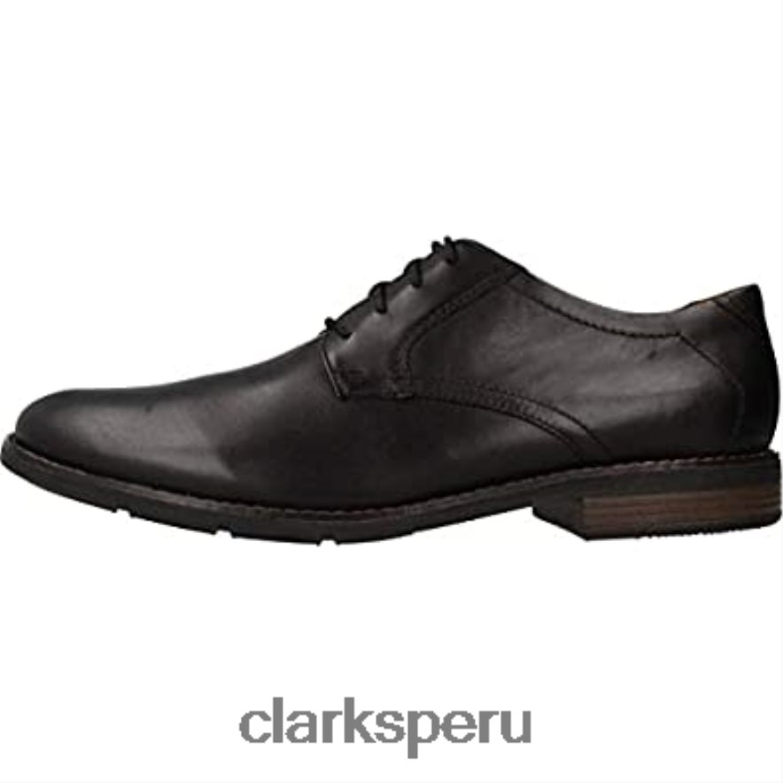 zapatos brogue de encaje becken de hombre clarks negros hombres Clarks 40N4LX261 cuero negro cuero negro