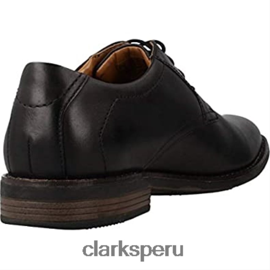 zapatos brogue de encaje becken de hombre clarks negros hombres Clarks 40N4LX261 cuero negro cuero negro