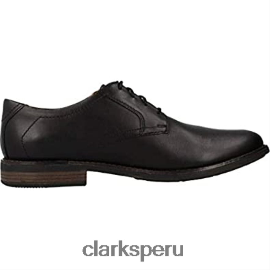 zapatos brogue de encaje becken de hombre clarks negros hombres Clarks 40N4LX261 cuero negro cuero negro