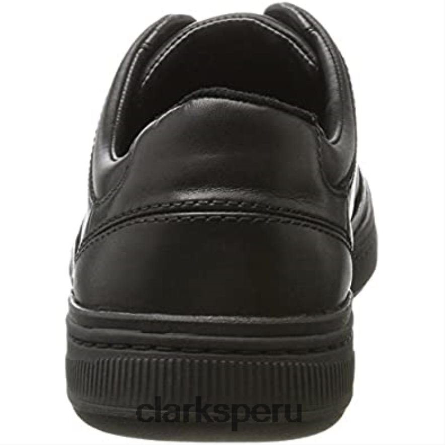zapatos brogue de encaje norsen de hombre clarks negros hombres Clarks 40N4LX1195 cuero negro