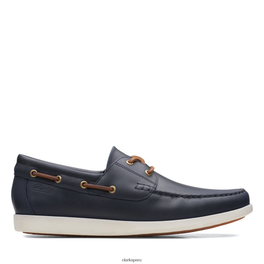 clarks costa ferius azul oscuro hombres Clarks 40N4LX3686 azul oscuro