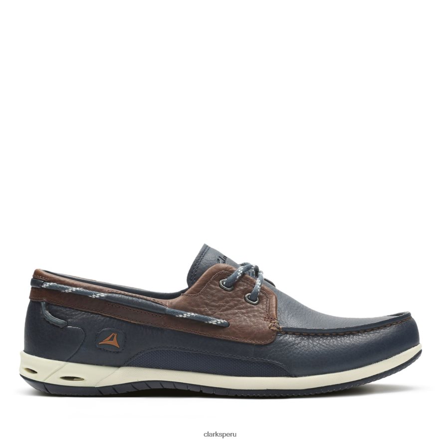 clarks orson harbour cuero multicolor hombres Clarks 40N4LX3762 cuero multicolor