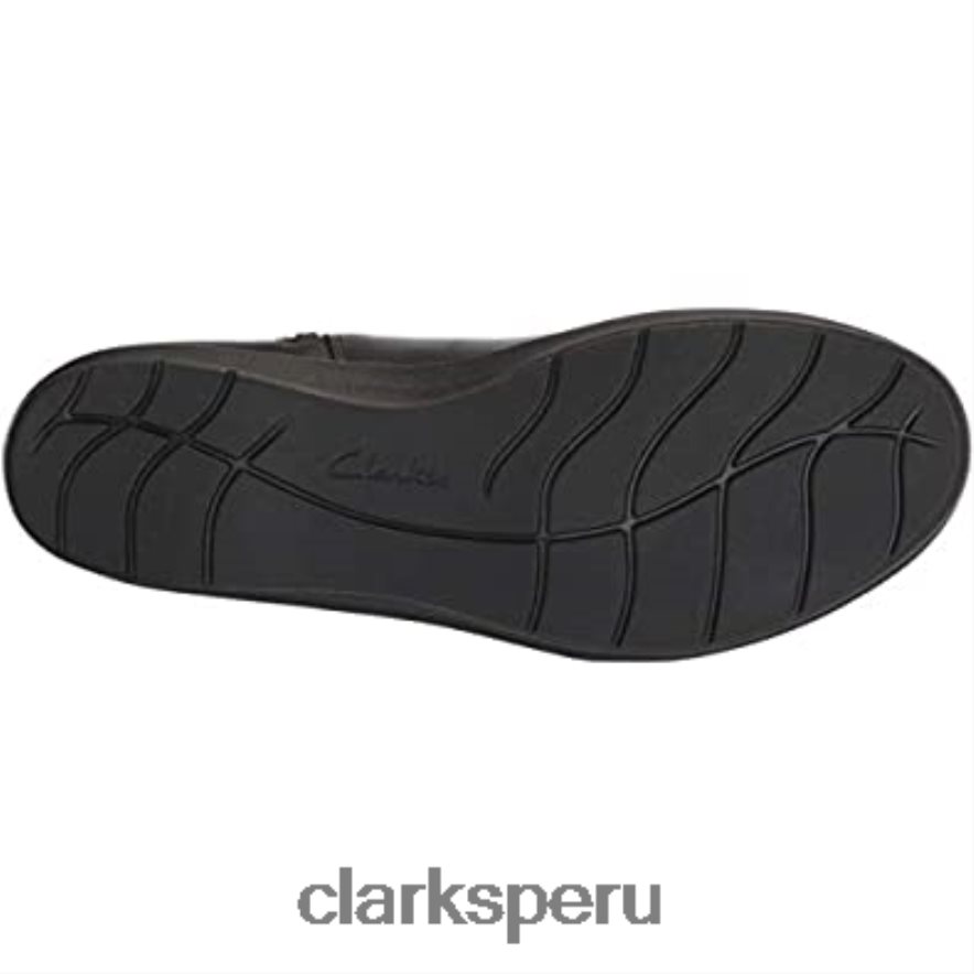 botas de moda Hope Cody para mujer de cuero negro clarks mujer Clarks 40N4LX2158 cuero negro