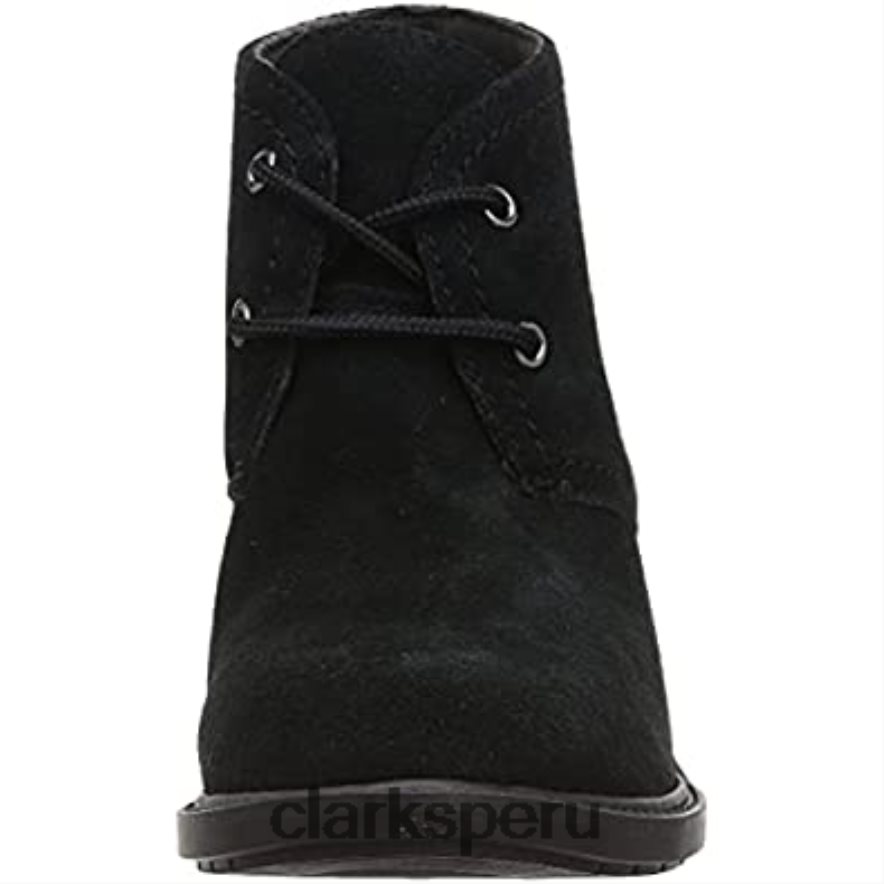 botas de moda scene laceboot para mujer clarks black sde mujer Clarks 40N4LX999 negro