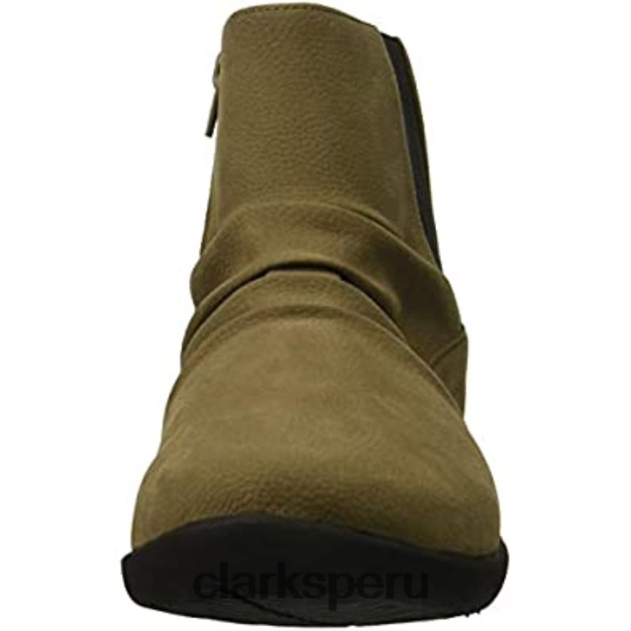 botas de moda sillian rima para mujer clarks sage sintéticas mujer Clarks 40N4LX2703 salvia sintética