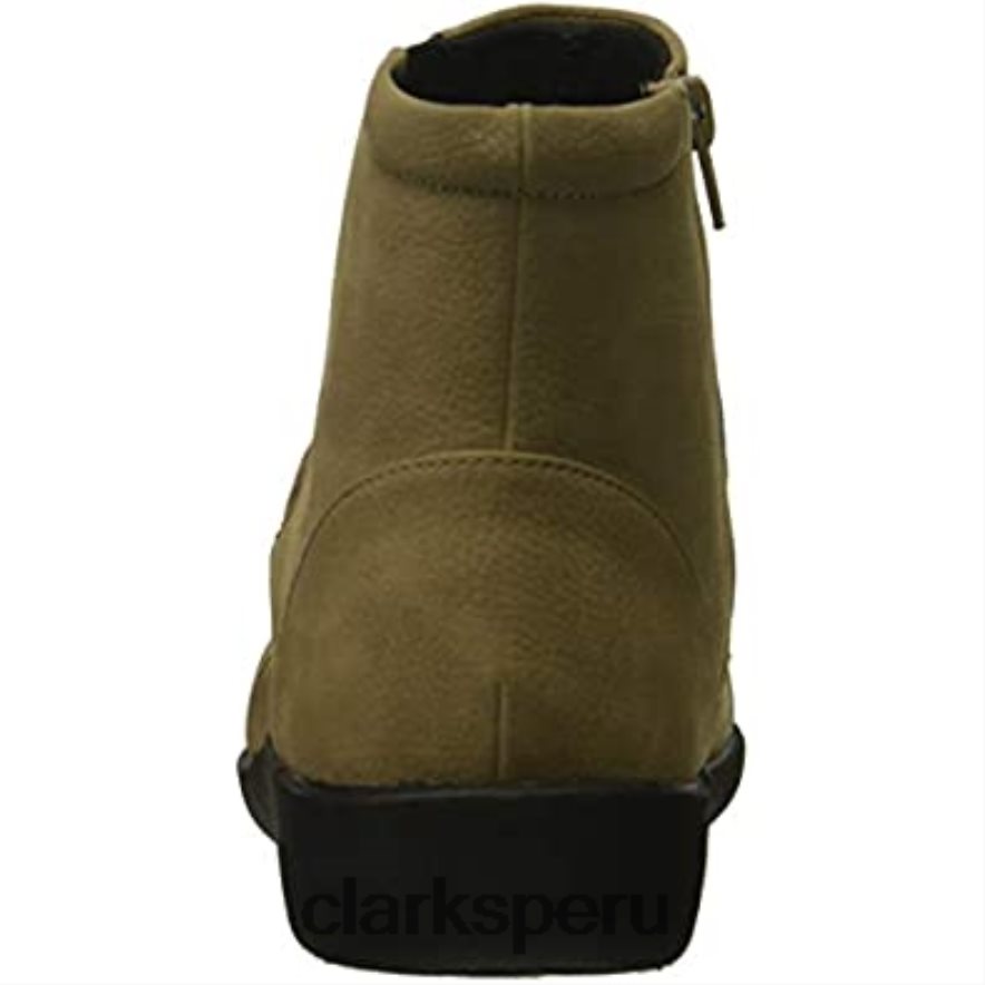 botas de moda sillian rima para mujer clarks sage sintéticas mujer Clarks 40N4LX2703 salvia sintética