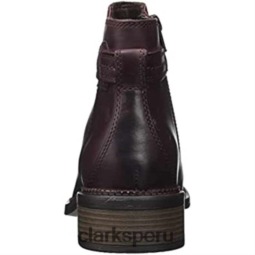 Bota Chelsea Maye Easy para mujer marrón oscuro Lea Clarks mujer Clarks 40N4LX2838
