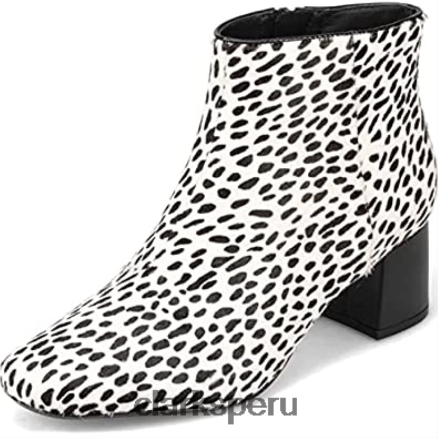 Botas Chelsea Clarks Sheer Flora con estampado animal para mujer mujer Clarks 40N4LX2162 Huella animal