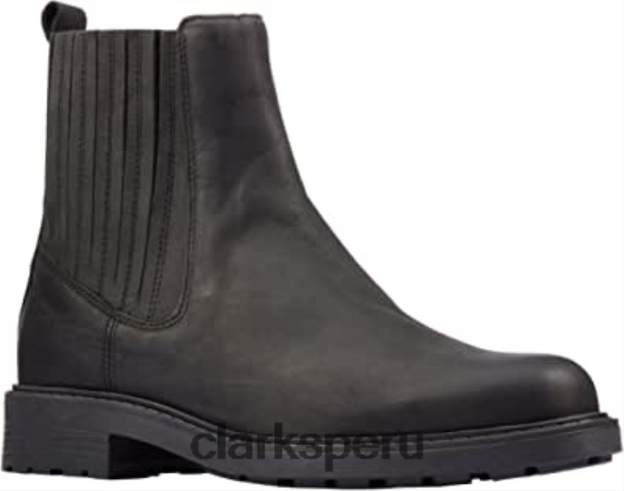 botas chelsea de mujer orinoco2 mid de cuero negro clarks cuero negro mujer Clarks 40N4LX375 cuero negro