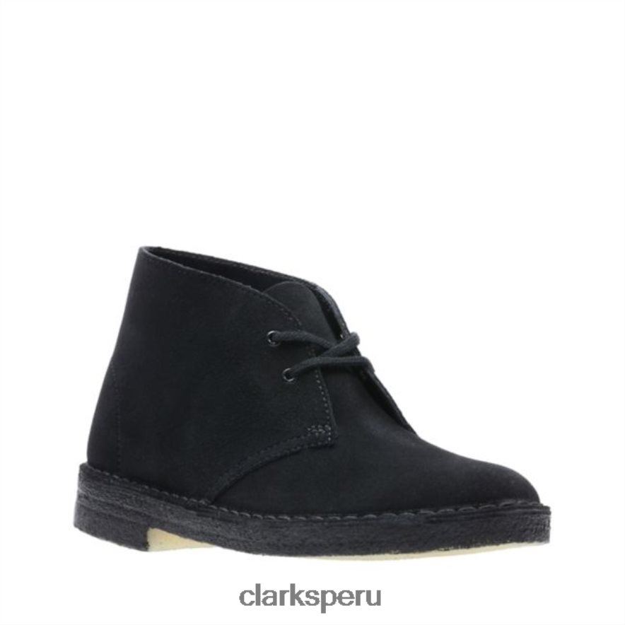 bota safari ante negro ante negro clarks mujer Clarks 40N4LX6174 ante negro
