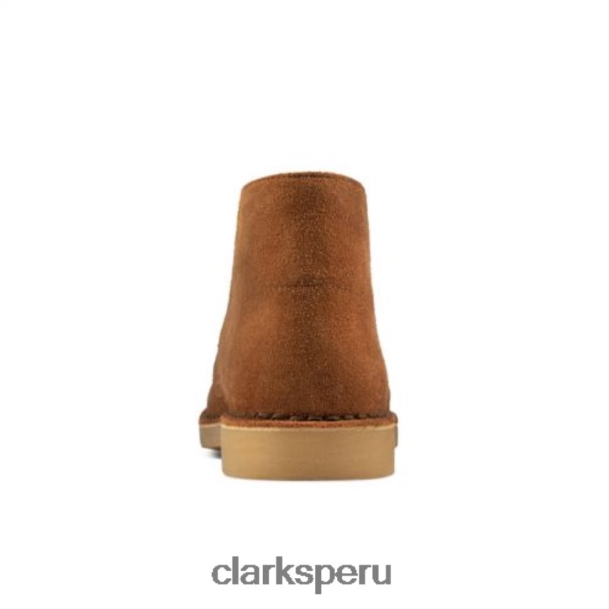 botas clarks desert 2 ante tostado oscuro mujer Clarks 40N4LX4130 gamuza bronceada oscura
