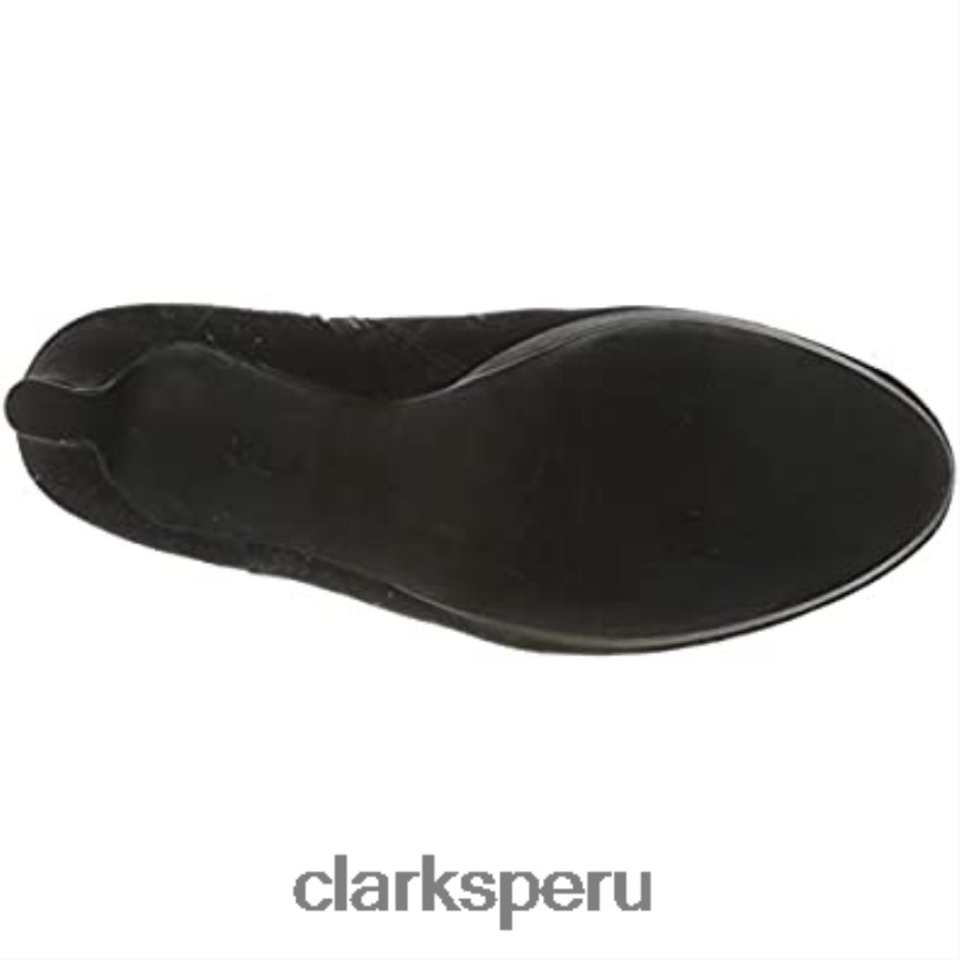 Botín clarks adriel lily negro para mujer mujer Clarks 40N4LX936 negro