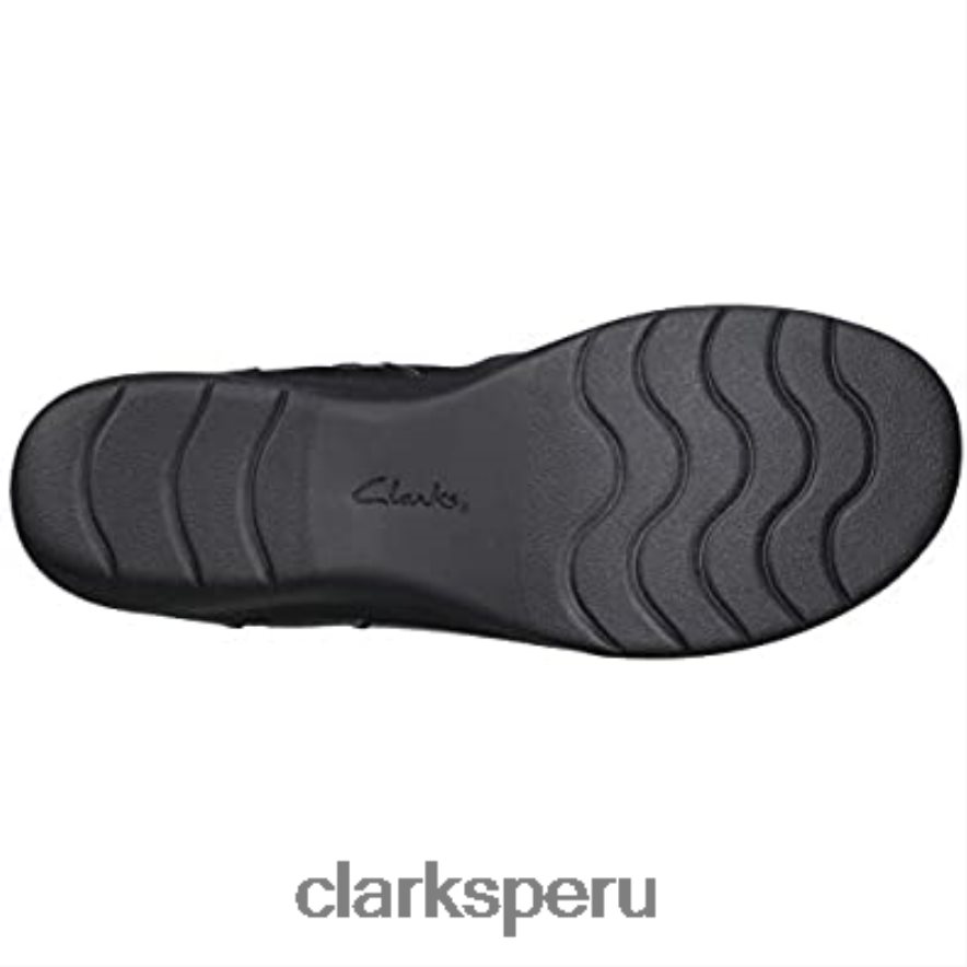 Botín clarks cheyn zoe de piel negro para mujer mujer Clarks 40N4LX2625 cuero negro
