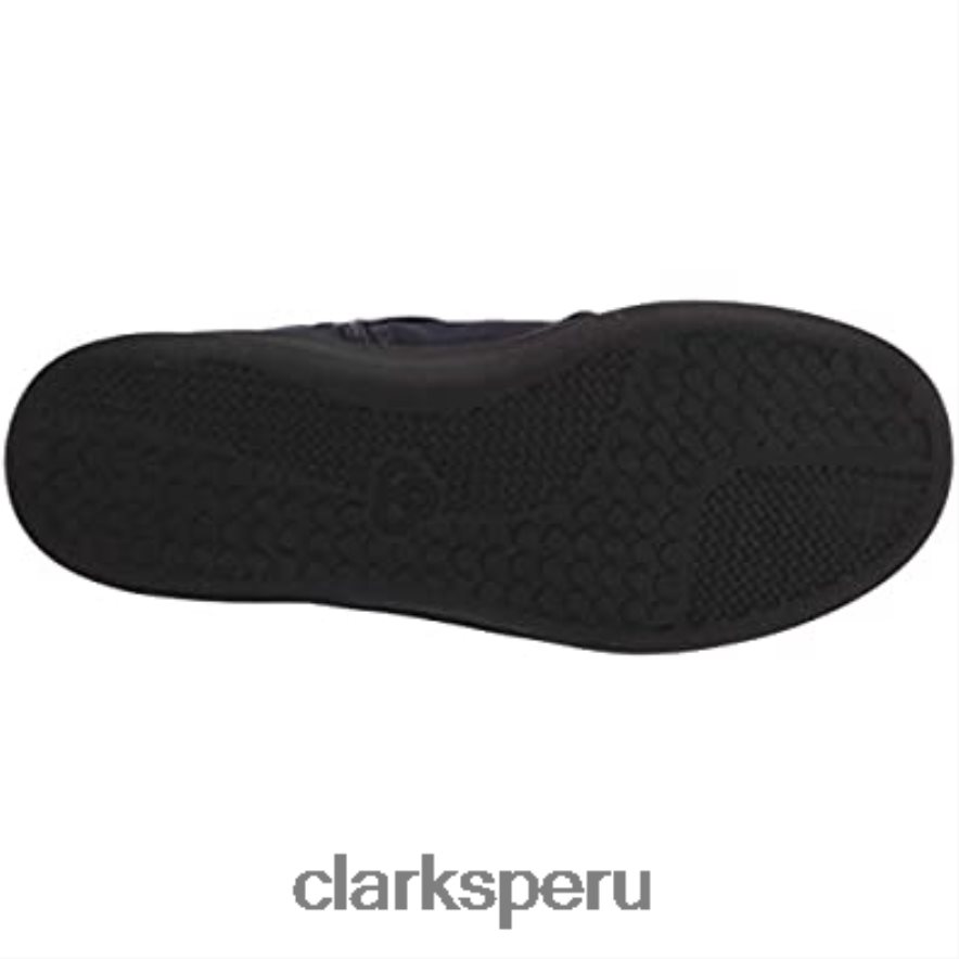 Botín clarks mujer sillian 20 rise azul marino sintético mujer Clarks 40N4LX394 azul marino sintético