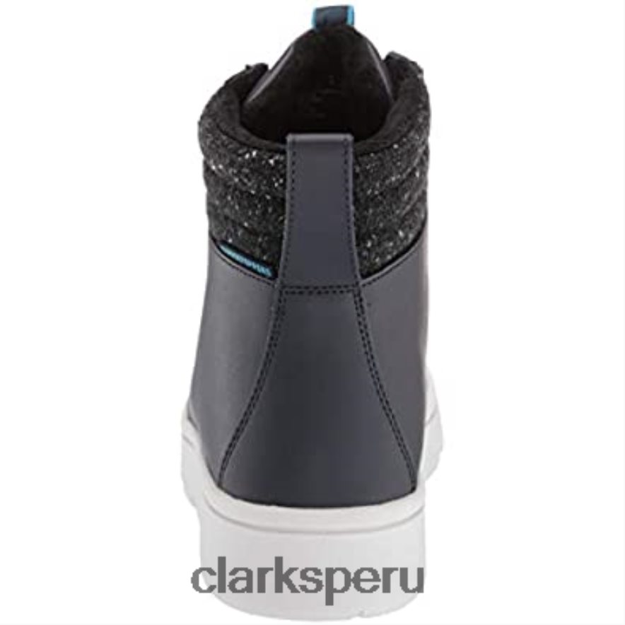 Botín clarks step explore hi para mujer azul marino sintético mujer Clarks 40N4LX2426 azul marino sintético
