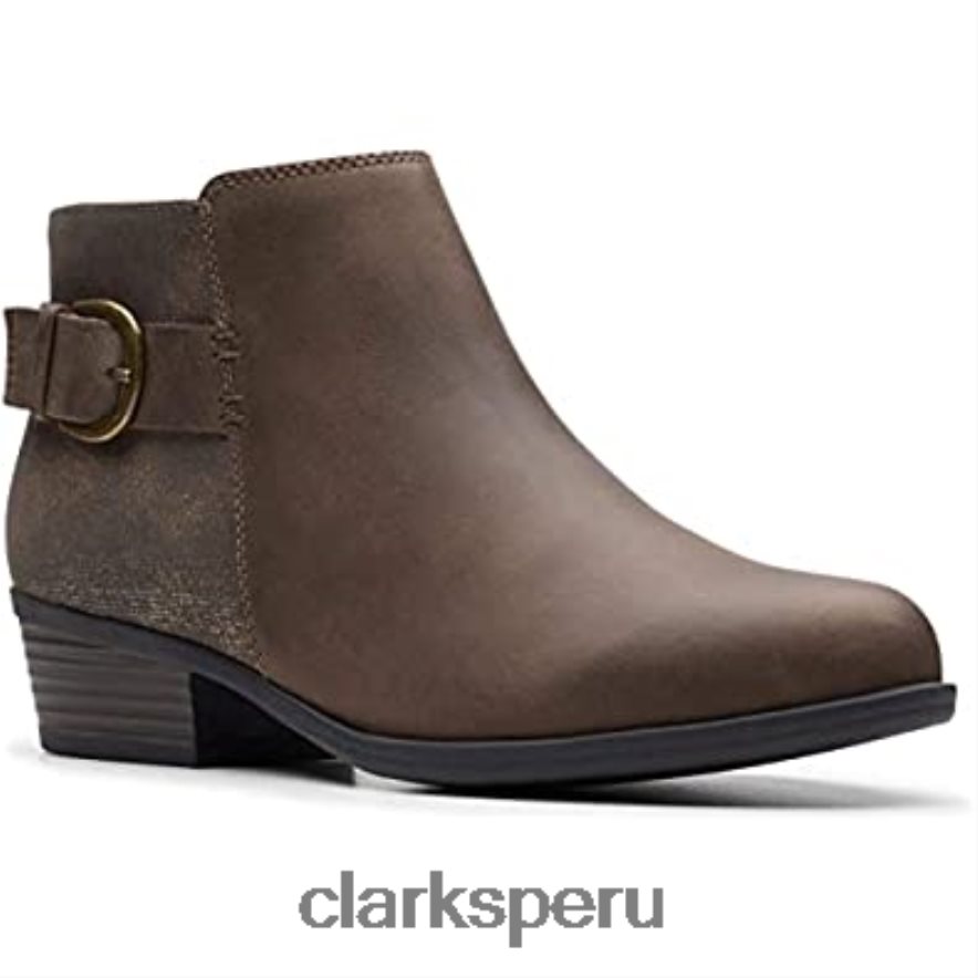 botín addiy kara mujer oliva clarks mujer Clarks 40N4LX2831