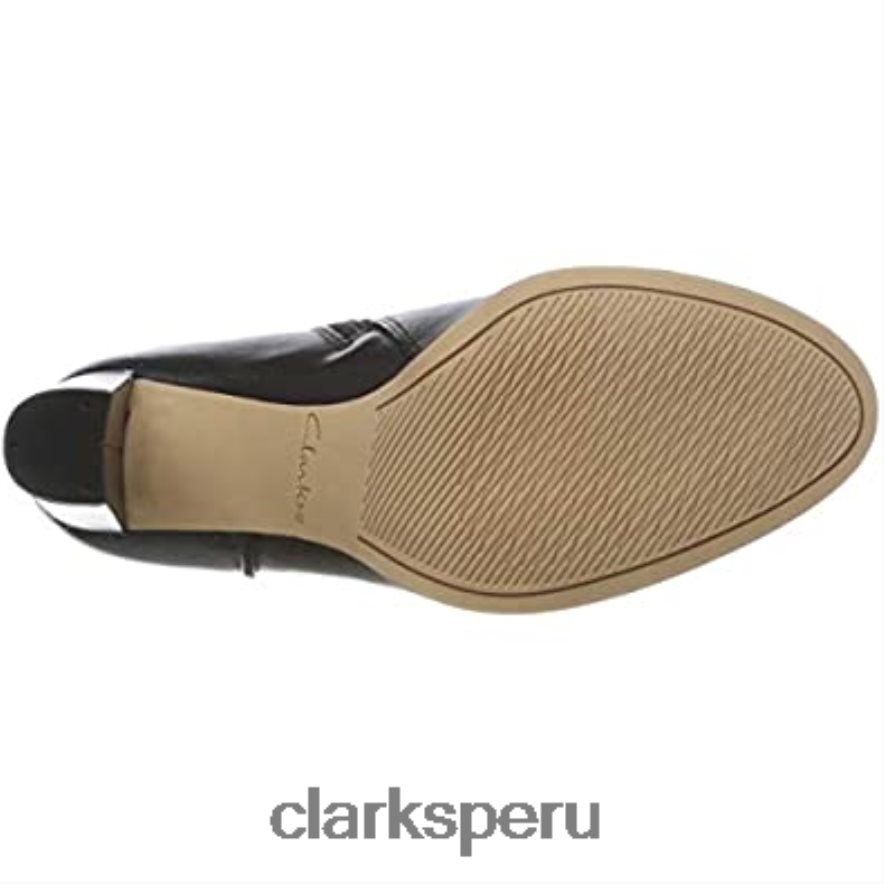 botines clarks kaylfern de mujer negros mujer Clarks 40N4LX1747 cuero negro cuero negro