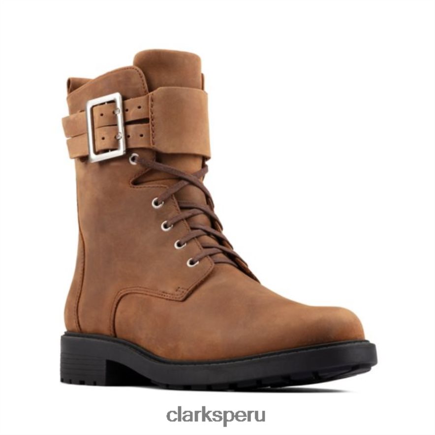 clarks orinoco 2 encaje marrón tabaco marrón tabaco mujer Clarks 40N4LX6018 rapé marrón