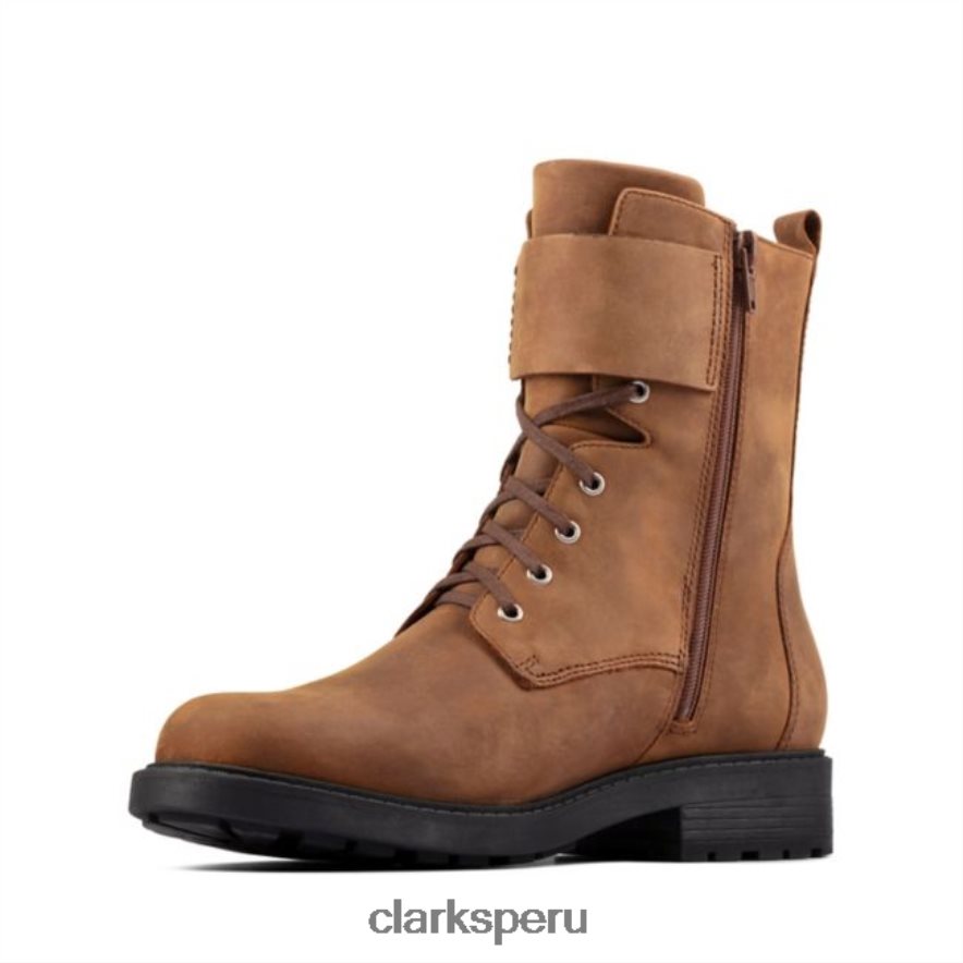 clarks orinoco 2 encaje marrón tabaco marrón tabaco mujer Clarks 40N4LX6018 rapé marrón