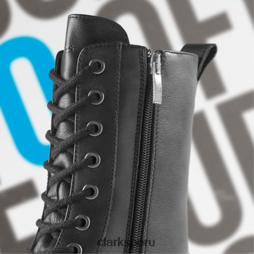 cuero negro clarks orinoco 2 estilo cuero negro mujer Clarks 40N4LX5312 cuero negro