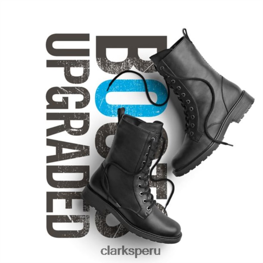 cuero negro clarks orinoco 2 estilo cuero negro mujer Clarks 40N4LX5312 cuero negro