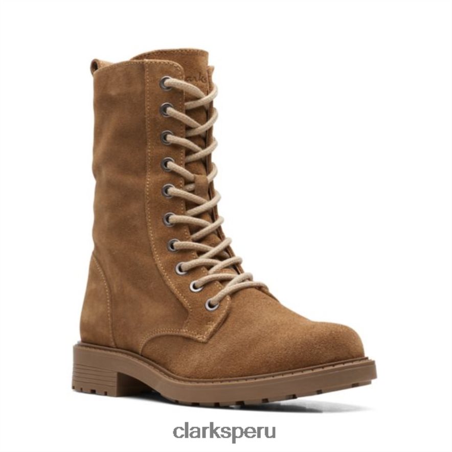 gamuza arena oscura clarks orinoco 2 estilo gamuza arena oscura mujer Clarks 40N4LX6048 gamuza arena oscura