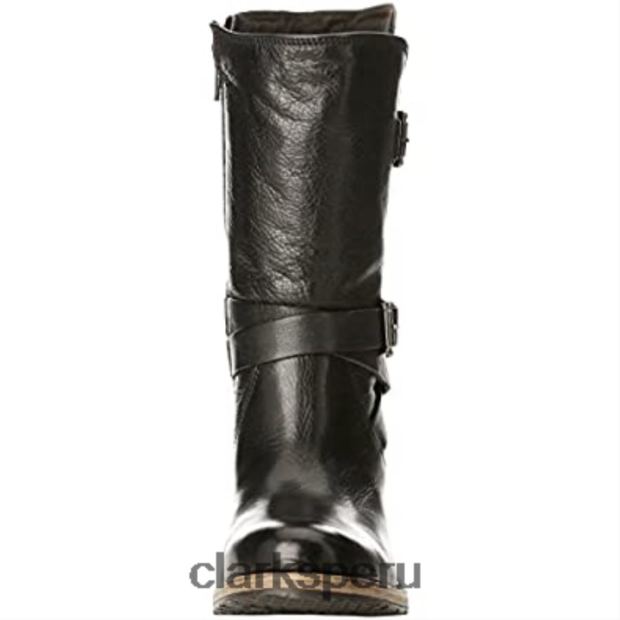 Botas biker clarks volara melody mujer negro mujer Clarks 40N4LX2626 cuero negro