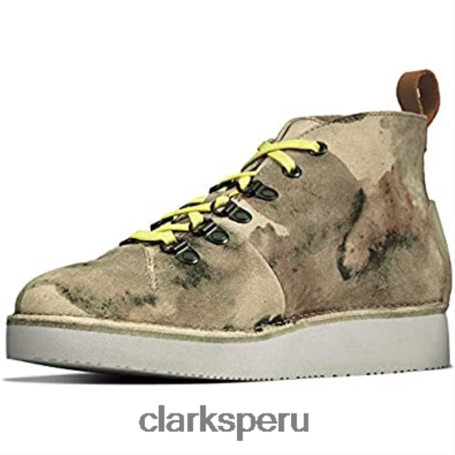 botas de montaña nala de camuflaje blanco para mujer clarks mujer Clarks 40N4LX1196 camuflaje blanco roto