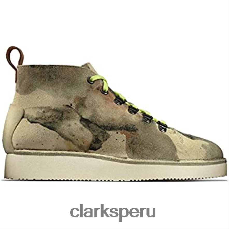 botas de montaña nala de camuflaje blanco para mujer clarks mujer Clarks 40N4LX1196 camuflaje blanco roto