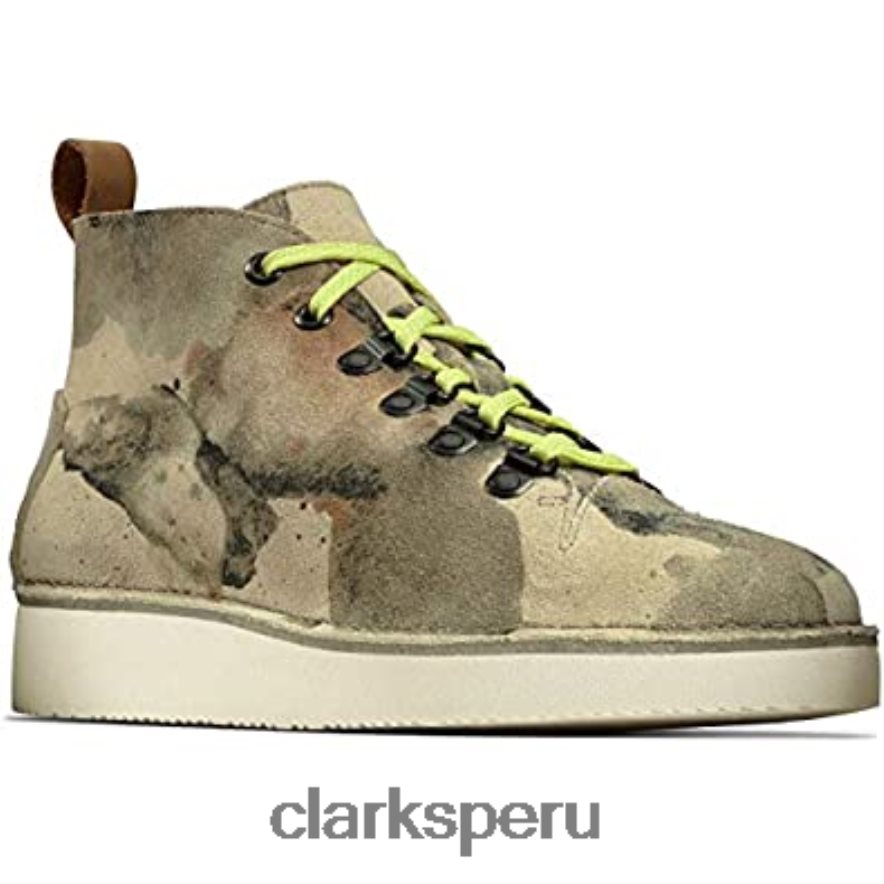 botas de montaña nala de camuflaje blanco para mujer clarks mujer Clarks 40N4LX1196 camuflaje blanco roto